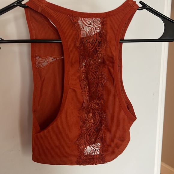 High neck cropped tank top - Picture 4 of 5